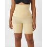 Maidenform Seamless High-Waist Thigh Slimmer Latte Lift S Women's