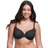 Maidenform Dreamwire Back Smoothing Underwire Bra Black 40DD Women's