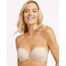 Maidenform DreamWire Strapless Multiway Underwire Bra Almond 32D Women's