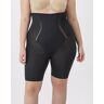 Maidenform High-Waist Thigh Slimmer Shapewear Black XL Women's