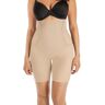 Maidenform High-Waist Thigh Slimmer Shapewear Latte Lift 3XL Women's