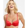 Maidenform Push Up & In Underwire Bra Red Stone 34B Women's