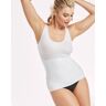 Maidenform Comfort Devotion Shapewear Tank Top White XL Women's