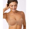 Maidenform Strapless Wireless Bra Chestnut 34A Women's