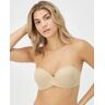 Maidenform Ultimate Stay Put Strapless Underwire Bra Body Beige 36DD Women's