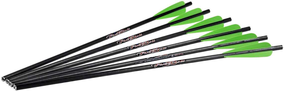 Excalibur FireBolt 20 Carbon Arrows, 6 Pack