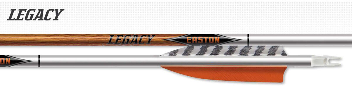 Easton Archery Easton Carbon Legacy 400 Spine Arrows, 12 Pack