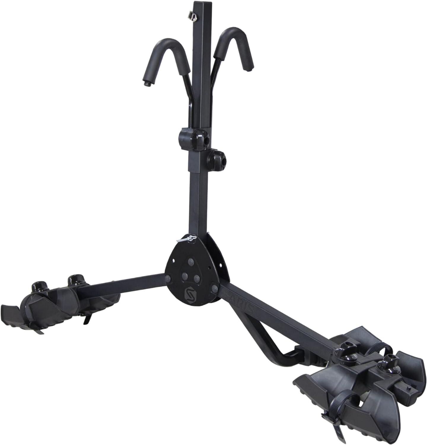 Saris All Star Bike Rack Hitch Mount, Star Tray Style - 2 Bikes, Black