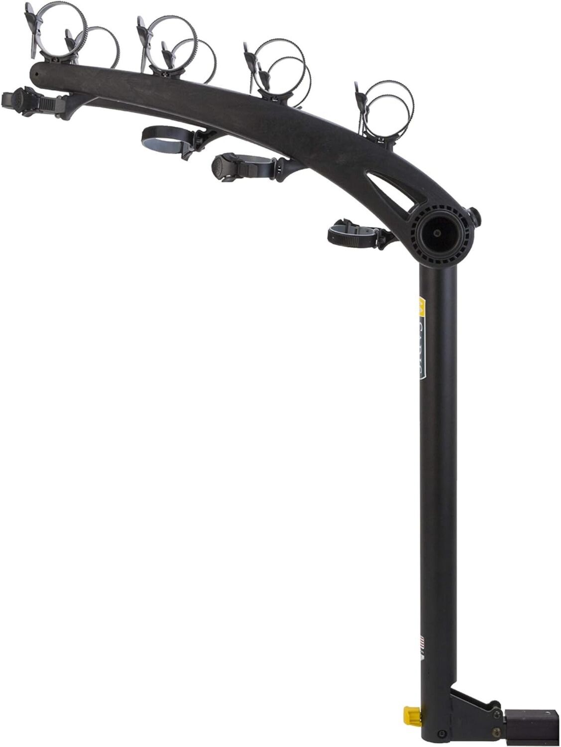 Saris Bones Hitch Bike Rack, Hitch Bicycle Carrier, Mounts 4 Bikes, Black