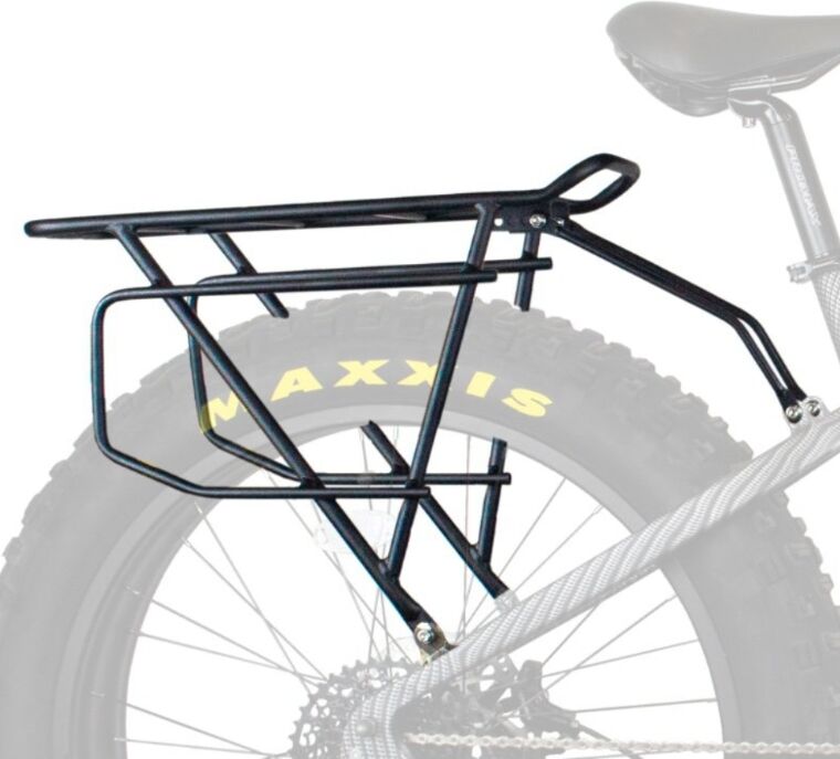 Rambo eBikes Rambo Rear Extra Large Luggage Rack, Black