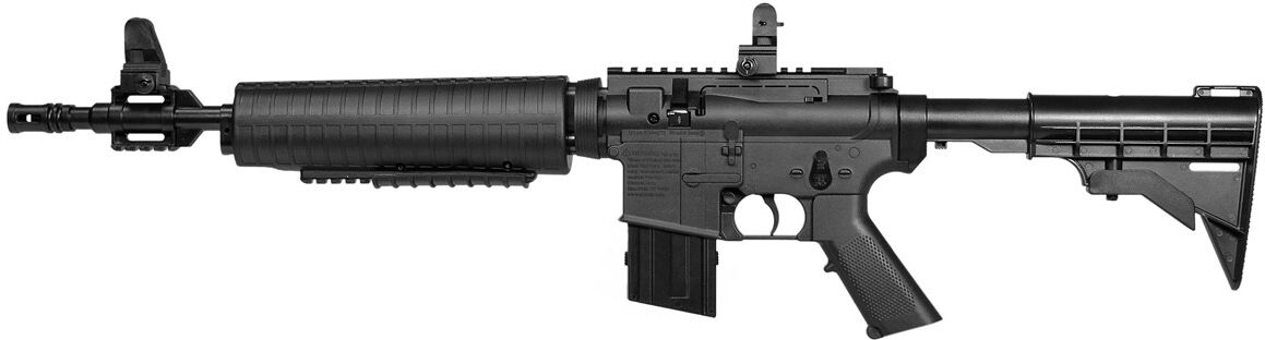 Crosman M4-177 Multi-Pump Air Rifle, Adj. Stock 0.177