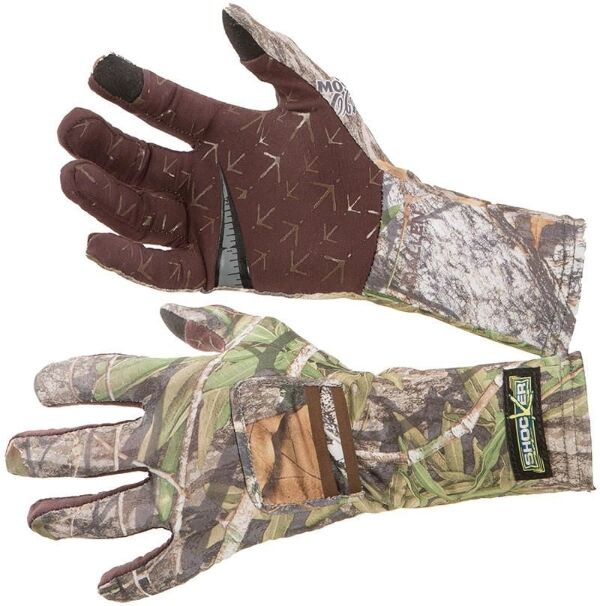 Allen Company Allen Shocker Turkey Hunting Gloves, Mossy Oak Obsession Camo