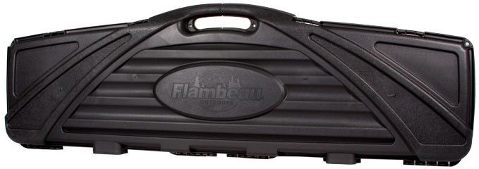 Flambeau Safe Shot Double Rifle Case, Black, 53.375