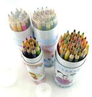 Sorah Set: Watercolor Pencil Set / Paint Brush / Pencil Extender / Pencil Sharpener / Pencil Case / Coloring Book  - Womens