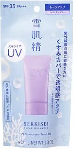 Kose - Sekkisei Clear Wellness UV Sunscreen Tone Up SPF 35 PA+++ 70g  - Cosmetics