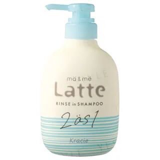 Kracie - Latte Rinse In Shampoo 490ml  - Cosmetics