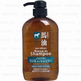 Cosme Station - Horse Oil Non Silicone Rinse In Shampoo 600ml  - Cosmetics
