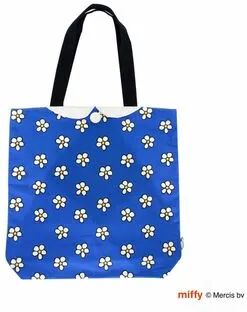 siffler Miffy Canvas Tote Bag (Flower Dress) One Size  - Accessories