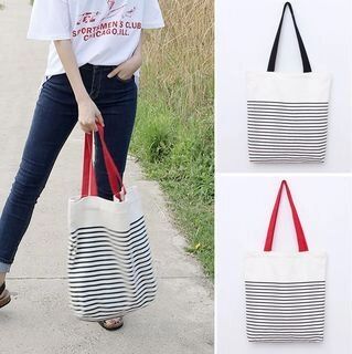 Clair Fashion Striped Tote Bag  - Accessories