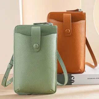 tablarosa Genuine Leather Mobile Phone Crossbody Bag  - Accessories