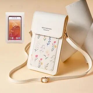 Hydrus Floral Crossbody Phone Pouch  - Accessories