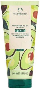 The Body Shop - Avocado Body Lotion-To-Oil 200ml  - Cosmetics