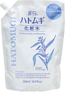 KUMANO COSME - Reihaku Hatomugi Moisturizing & Conditioning Lotion Refill 500ml  - Cosmetics