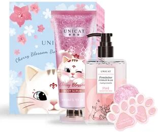 UNICAT - Cherry Blossom Body Care Collection 4 pcs  - Cosmetics