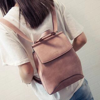 Clair Fashion Faux Leather Backpack  - Accessories