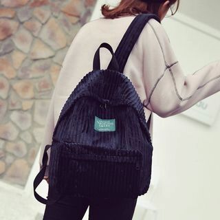 Clair Fashion Corduroy Backpack  - Accessories