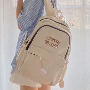 Bolso Cartoon Embroidered Backpack  - Accessories