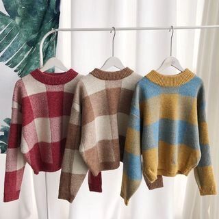 ROAM Checked Sweater  - Womens