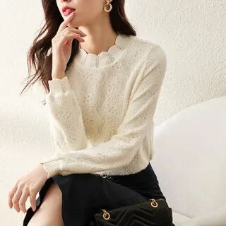 Jeonseon Lace Blouse  - Womens