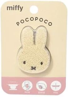 Gourmandise Miffy Die Cut Chenille POCOPOCO Phone Stand (Beige) One Size  - Womens