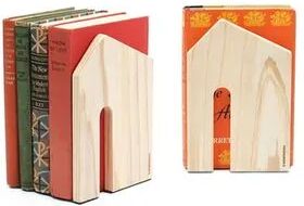 BABOSARANG Plain Wood Book End  - Womens