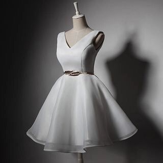 Wonhi Sleeveless Mini Prom Dress  - Womens
