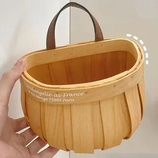 Lacziary Wooden Kitchen Hanging Organizer Basket (various designs)  - Womens