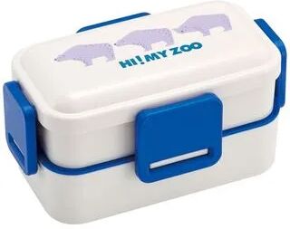 Skater HI! MY ZOO 2-Tier Lunch Box 600ml One Size  - Womens