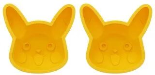 Skater Pokemon Silicone Baking Mold (2 Pieces Set) One Size  - Womens