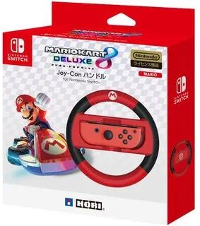 HORI Nintendo Switch Mario Kart 8 DX Joy-Con Handle Mario One Size  - Womens