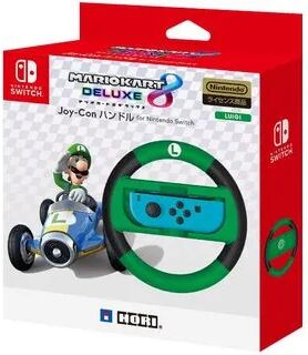 HORI Nintendo Switch Mario Kart 8 DX Joy-Con Handle Luigi One Size  - Womens