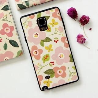 BABOSARANG Floral Print Mobile Case (Galaxy Note 4)  - Womens