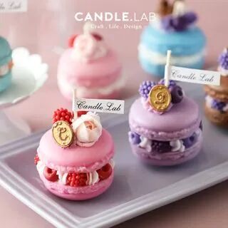 CANDLIA Macaron Silicone Fragrance Candle Mold  - Womens