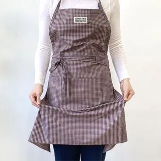 iswas Checked Apron  - Womens