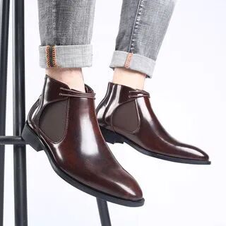 MISTER DUO Pointy-Toe Ankle Boots  - Footware