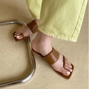 Anran Strappy Flat Sandals  - Footware