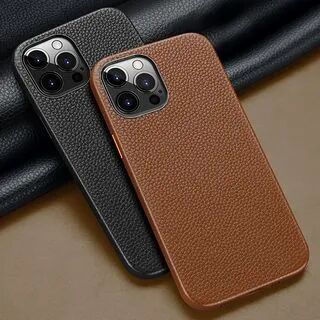 Rockit Plain Faux Leather Phone Case - iPhone 13 Pro Max / 13 Pro / 13 / 13 mini / 12 Pro Max / 12 Pro / 12 / 12 mini / 11 Pro Max / 11 Pro / 11 / Huawei  - Womens