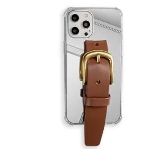 Huvil Mirrored Strap Phone Case - iPhone 7 Plus / 8 Plus / X / XS / XR / XS Max / 11 / 11 Pro / 11 Pro Max / 12 mini / 12 / 12 Pro / 12 Pro Max / 13 mini / 13 / 13 Pro / 13 Pro Max  - Womens