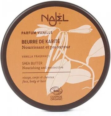 Najel - Organic Shea Butter with Vanilla Scent 100g  - Cosmetics