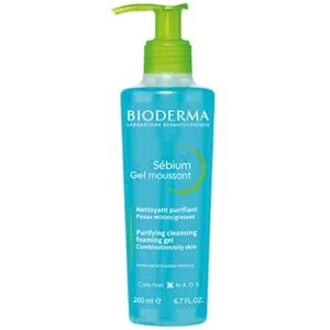 Bioderma - Sebium Gel Cleanser Moussant 200ml  - Cosmetics